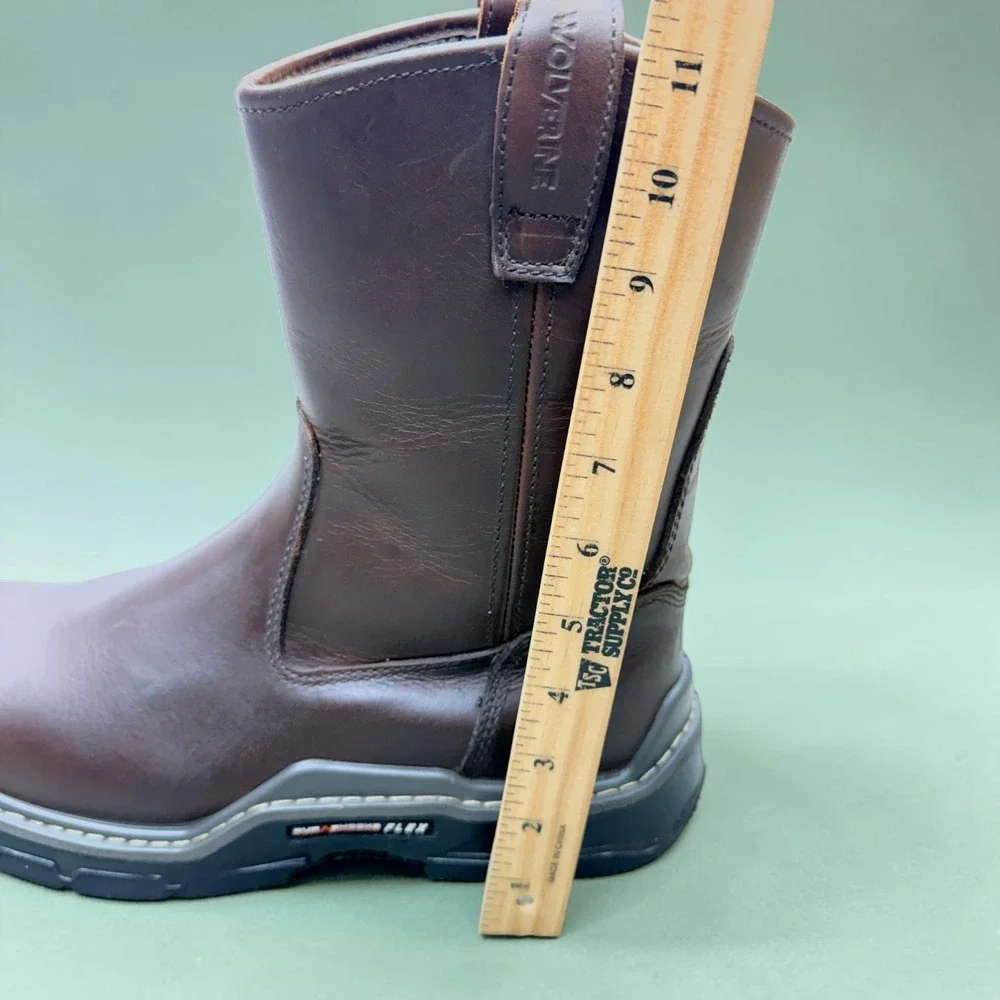 Wolverine DuraShocks Steel Toe Work Boots Mens 10.5 EW Flex Waterproof Plus EH